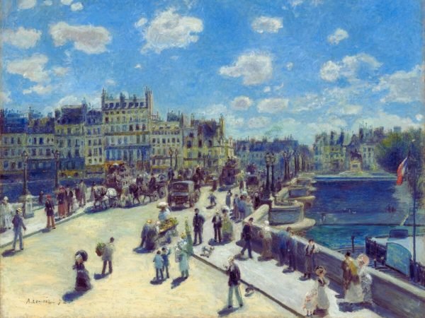 Pont Neuf, Paris Pierre-Auguste Renoir painting art print