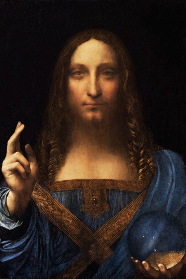 Salvator Mundi Print Leonardo da Vinci framed canvas art and poster print
