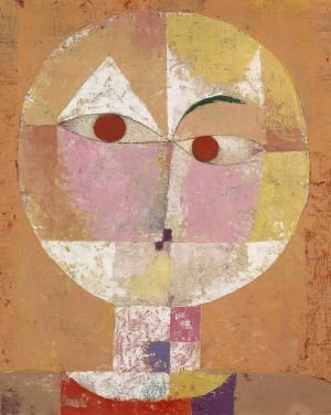 Senecio (Soon to be Aged) Print Paul Klee