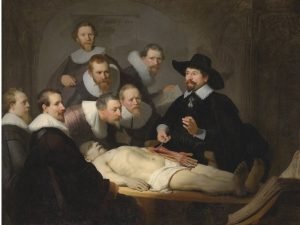 The Anatomy Lesson of Dr Nicolaes Tulp Rembrandt van Rijn art print
