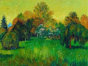 The Poet's Garden Vincent Van Gogh