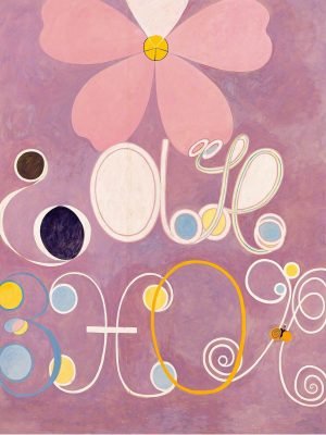 The Ten Largest No 5 Adulthood Hilma af Klint framed posters and canvas art print