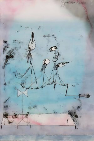 The Twittering Machine Print Paul Klee Poster and Canvas Art