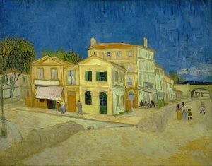 The Yellow House (The street) Print Vincent van Gogh