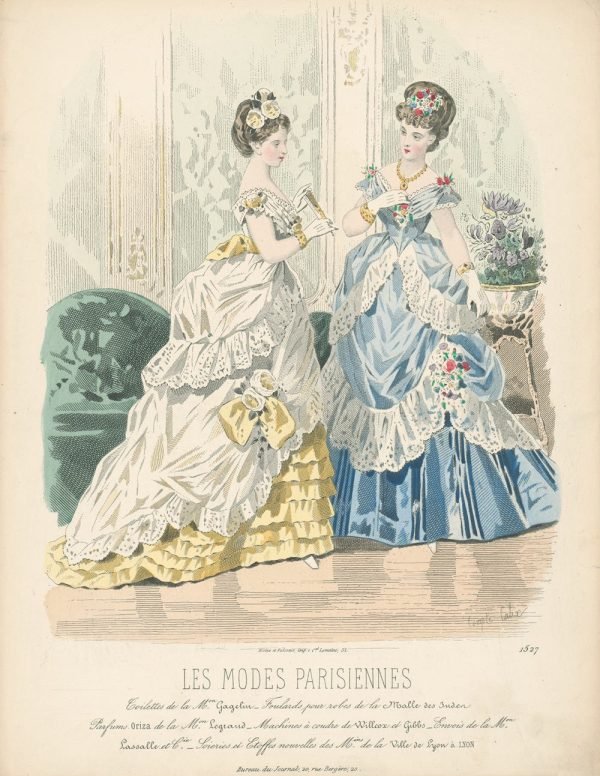 Vintage Les Modes Parisiennes (Parisian fashions) a Carrache