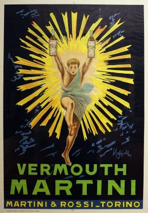 Vintage Vermouth Martini Poster Leonetto Cappiello