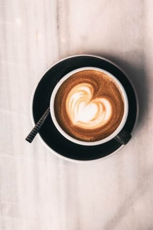 Capuccino Art Poster and coffee canvas wall art print for kitchen walls