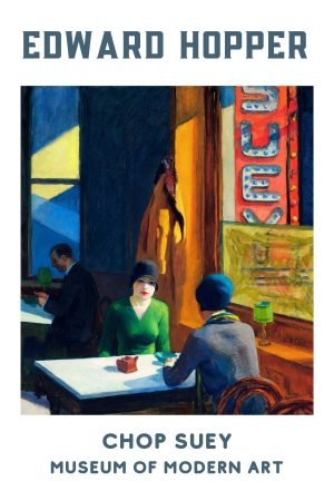 Edward Hopper Chop Suey Poster print framed wall art