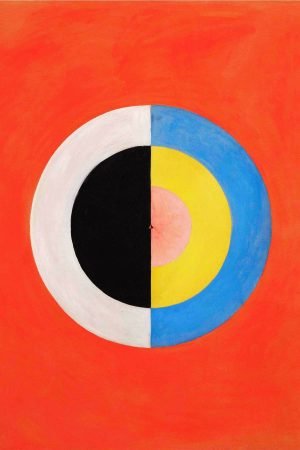 Group IX No17 The Swan Abstract Circles Hilma af Klint prints framed poster and canvas wall art