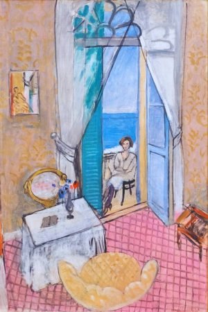 Henri Matisse Interior at Nice Art Print framed poster and painting canvas wall art