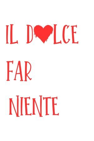 IL Dolce far Niente Poster print framed wall art