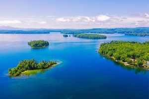Lake Winnipesaukee Photography Poster print framed nature landscape canvas wall art