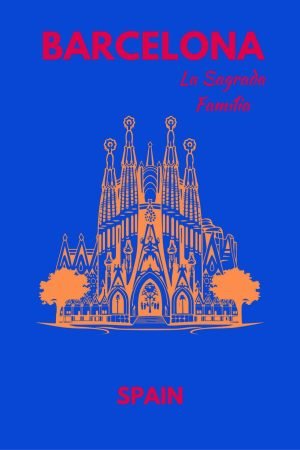 Preppy Barcelona Poster