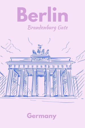 Preppy Berlin Poster