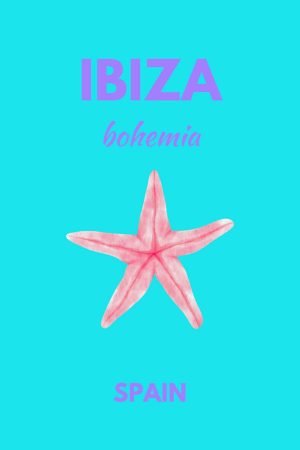 Preppy Ibiza Poster
