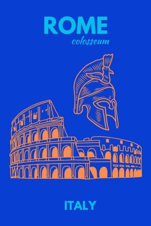 Preppy Rome Poster