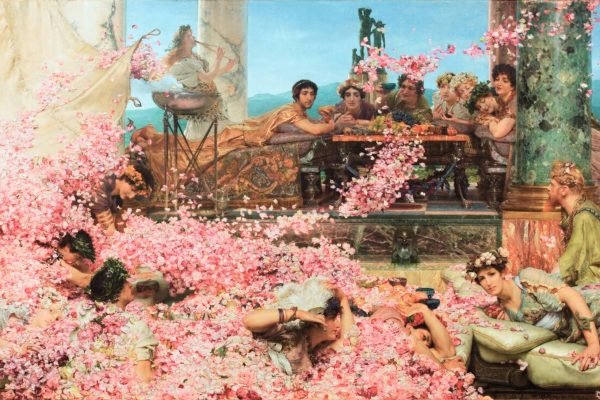 Lawrence Alma Tadema The Roses of Heliogabalus Print framed poster and canvas wall art