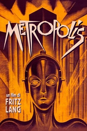 Vintage 1927 Metropolis Movie Poster for sale