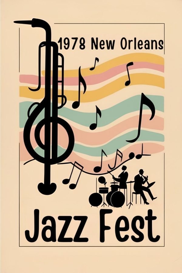 1978 New Orleans Jazz Fest Poster