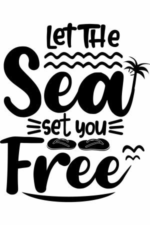 Let the Sea Set You Free Wall Art