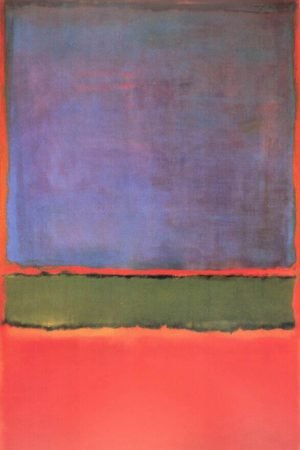 No 6 Violet Green and Red 1951 by Mark Rothko print framed poster and canvas wall art