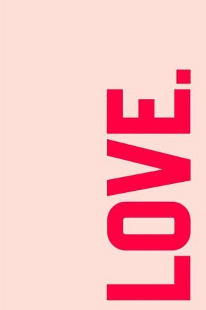 Vertical Love Poster