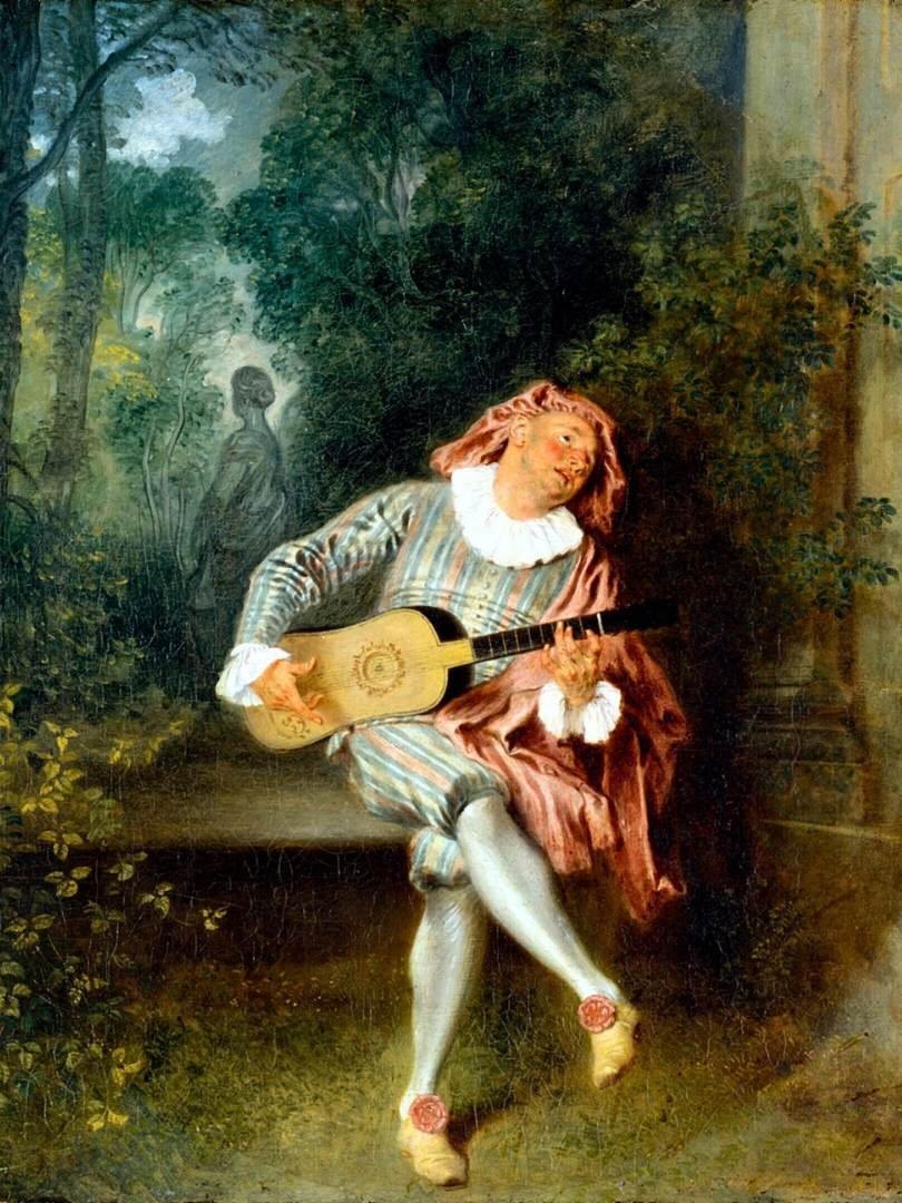 Antoine Watteau: Mezzetin – 1718–20