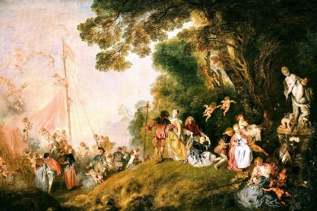 Antoine Watteau: Pilgrimage to the Isle of Cythera