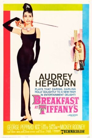 Audrey Hepburn Breakfast at Tiffany's Movie Poster