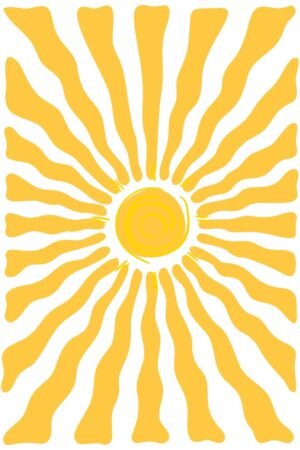 Boho Sunshine wall art for Nursery wall decor