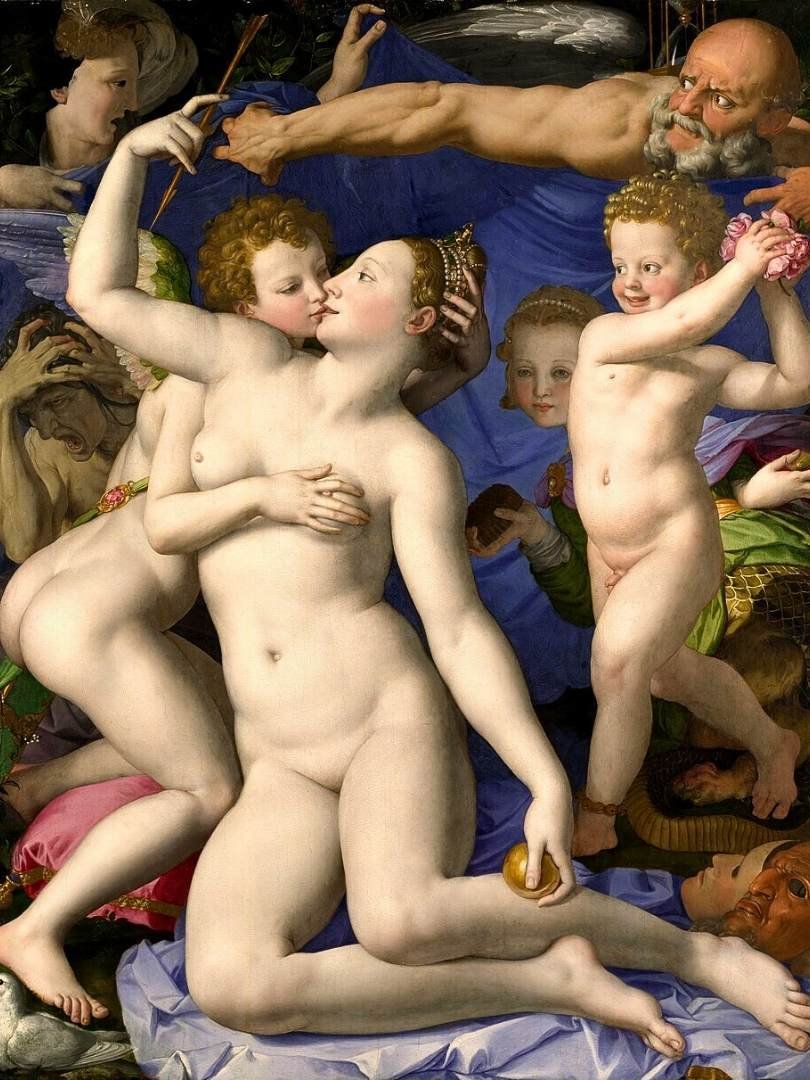 Bronzino: Allegory with Venus and Cupid – About 1540–50
