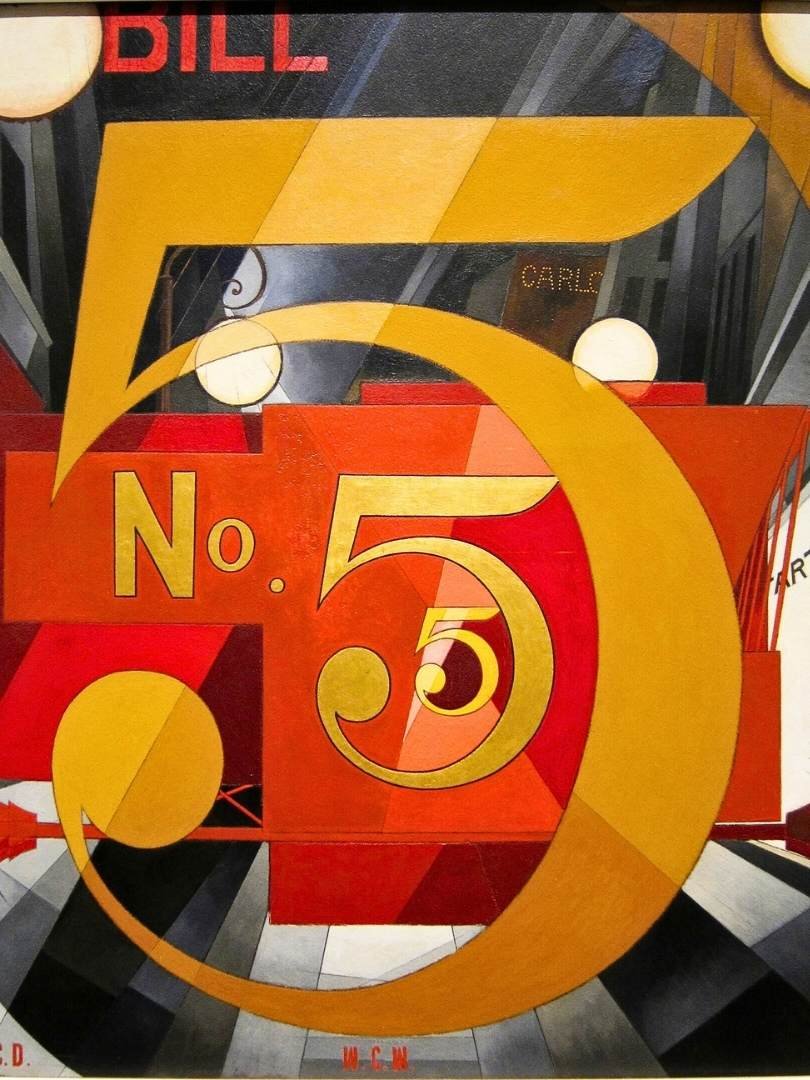 Charles Demuth The Figure 5 in Gold - 1928