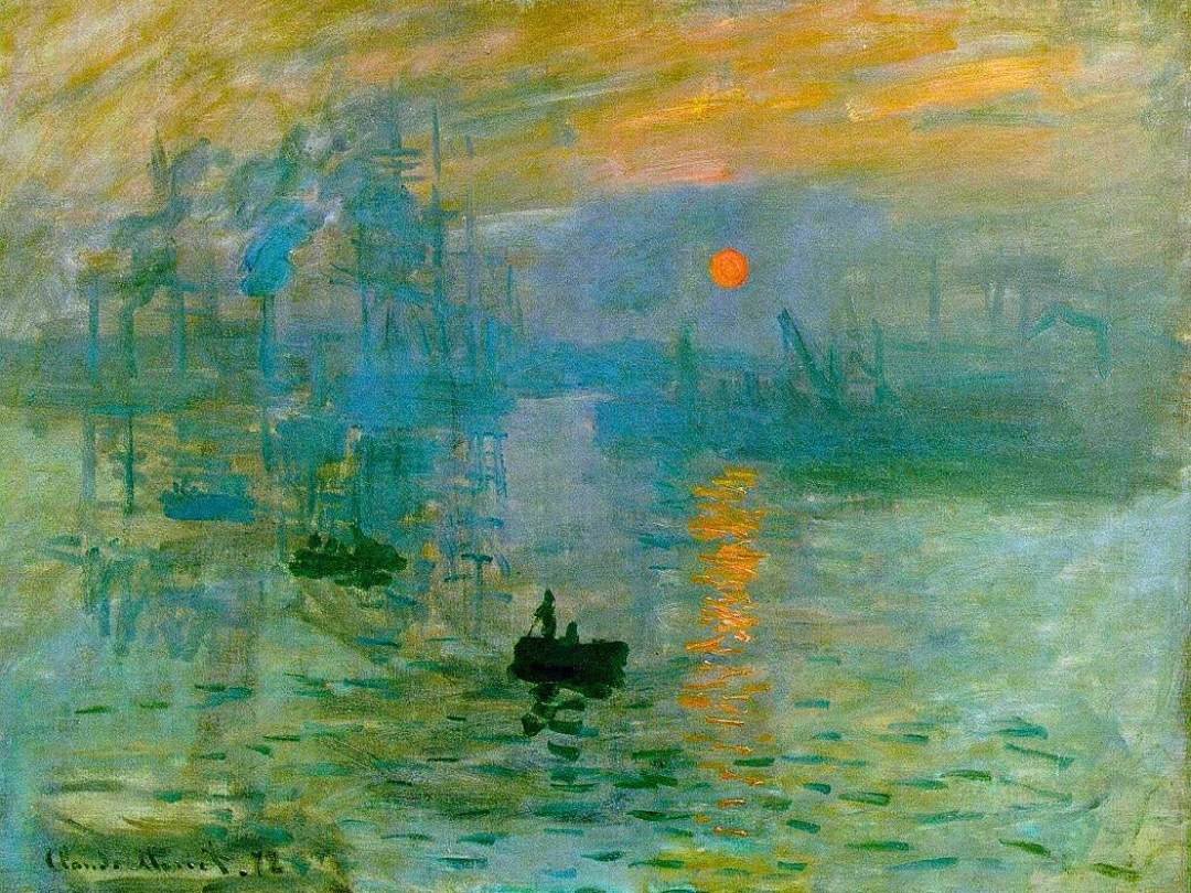 Claude Monet: Impression, Sunrise - 1872