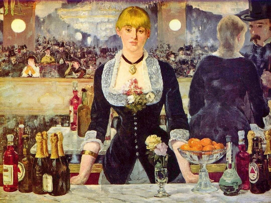 Édouard Manet; Bar at the Folies-Bergère – 1881-2