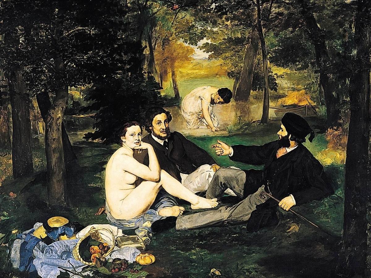 Édouard Manet: Déjeuner sur l’Herbe 1863
