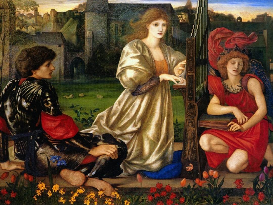 Edward Burne-Jones: Le Chant d’Amour (The Love Song) - 1868–73