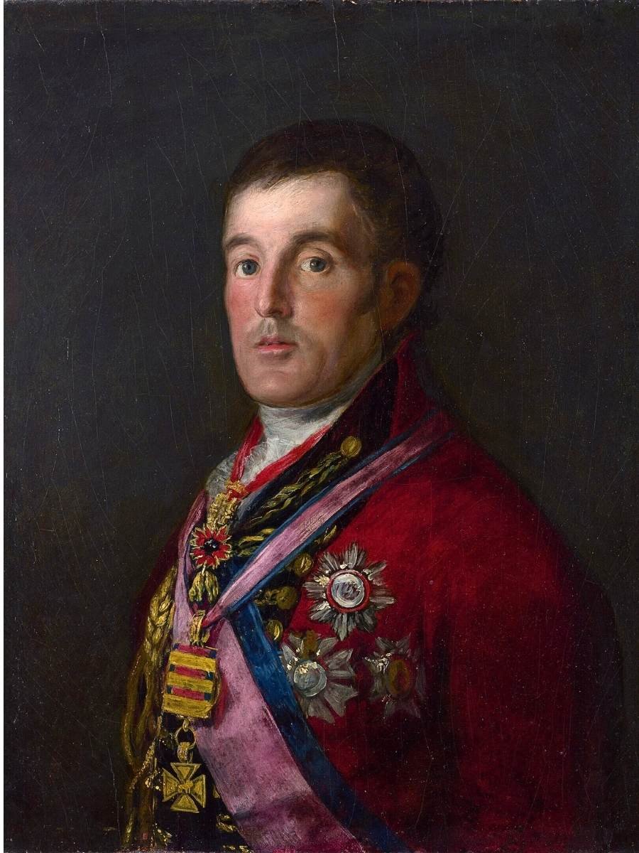 Francisco de Goya Portrait of the Duke of Wellington 1812–14