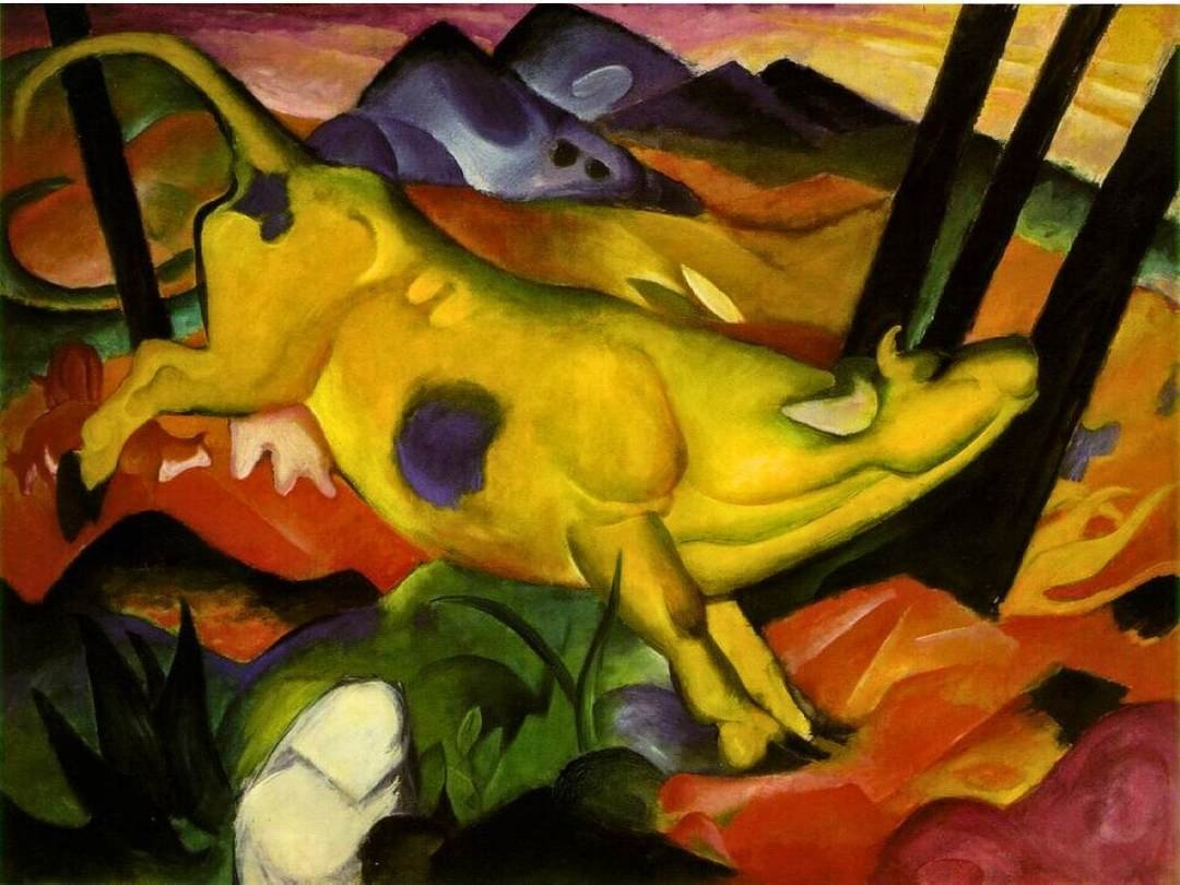 Franz Marc: Yellow Cow 1911