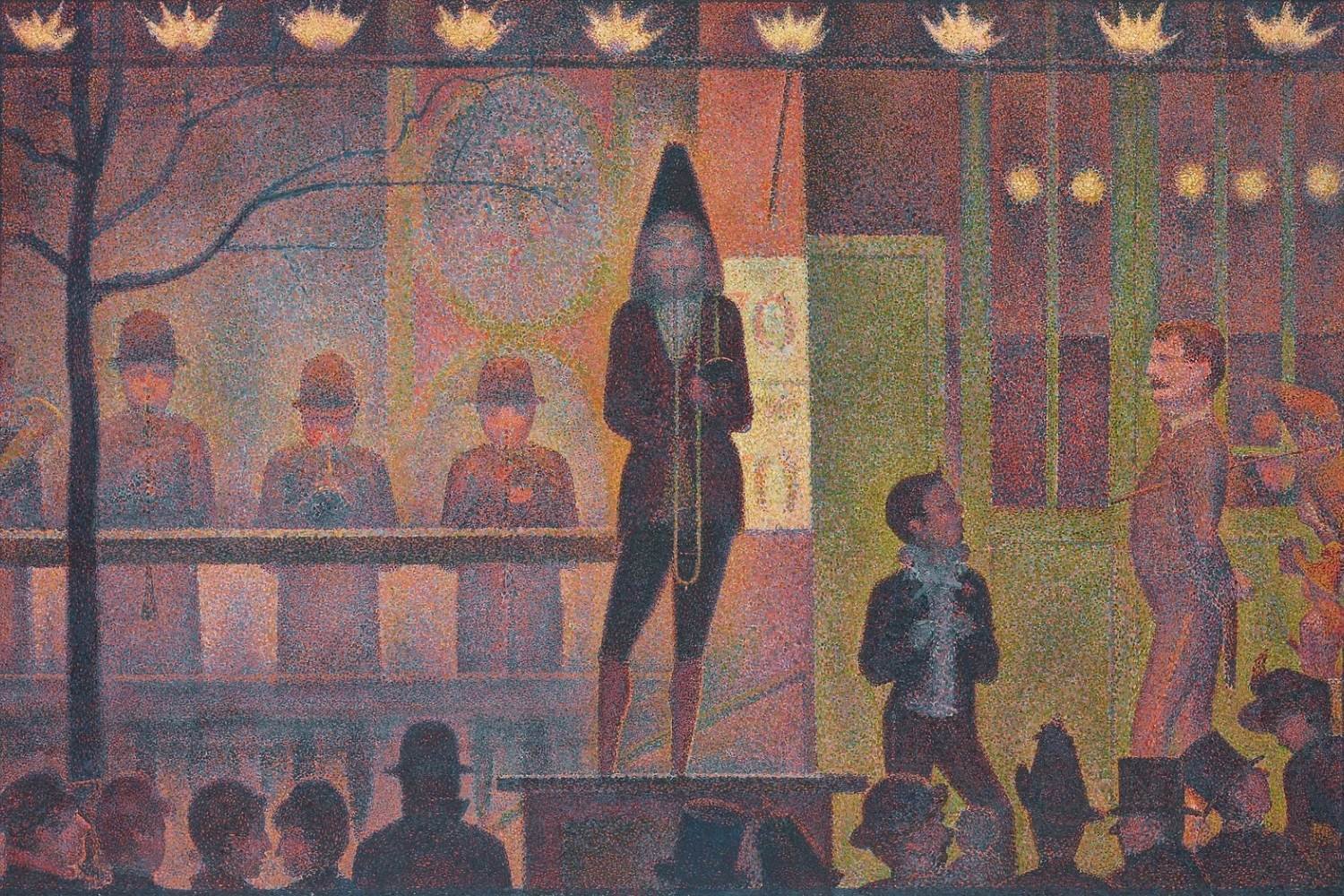 Georges Seurat: Circus Sideshow (La Parade) – 1888