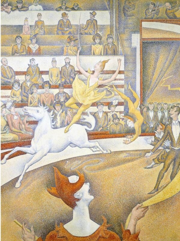 Georges Seurat The Circus Print framed poster and canvas wall art