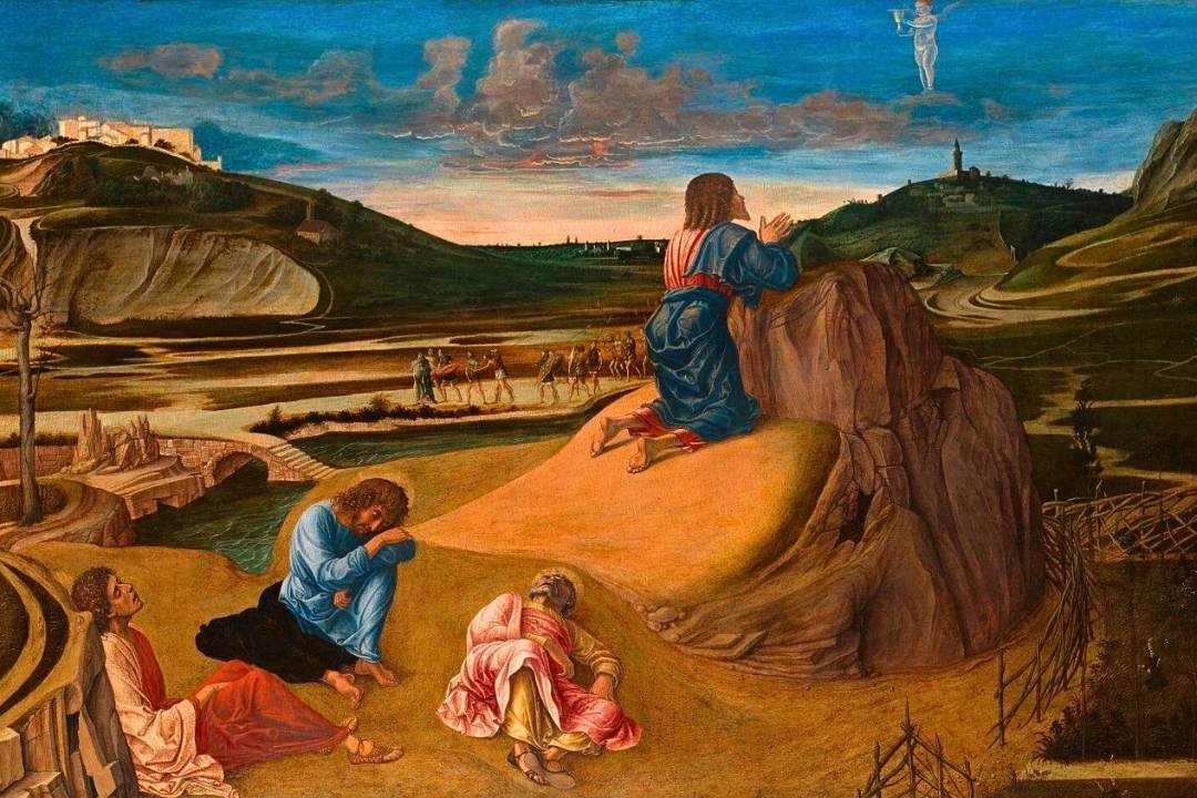 Giovanni Bellini: Agony in the Garden - 1465