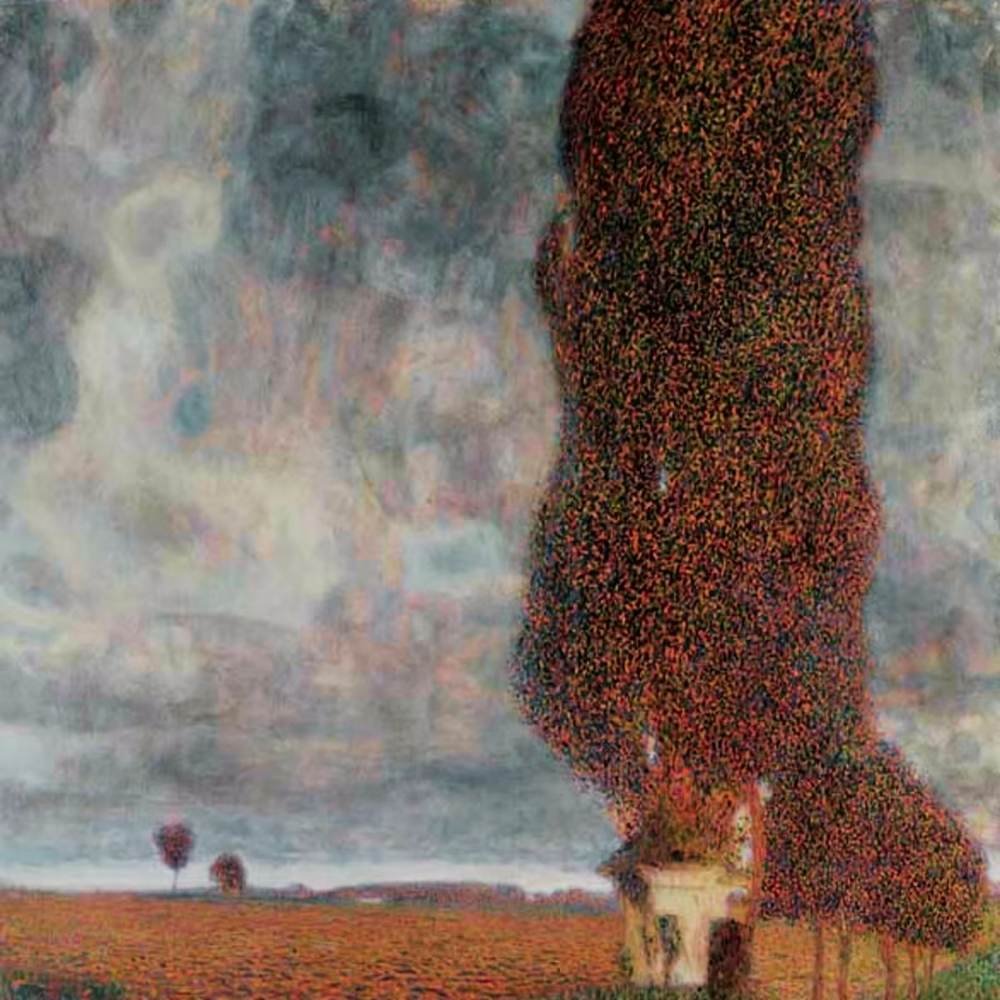 Gustav Klimt: Large Poplar II 1903