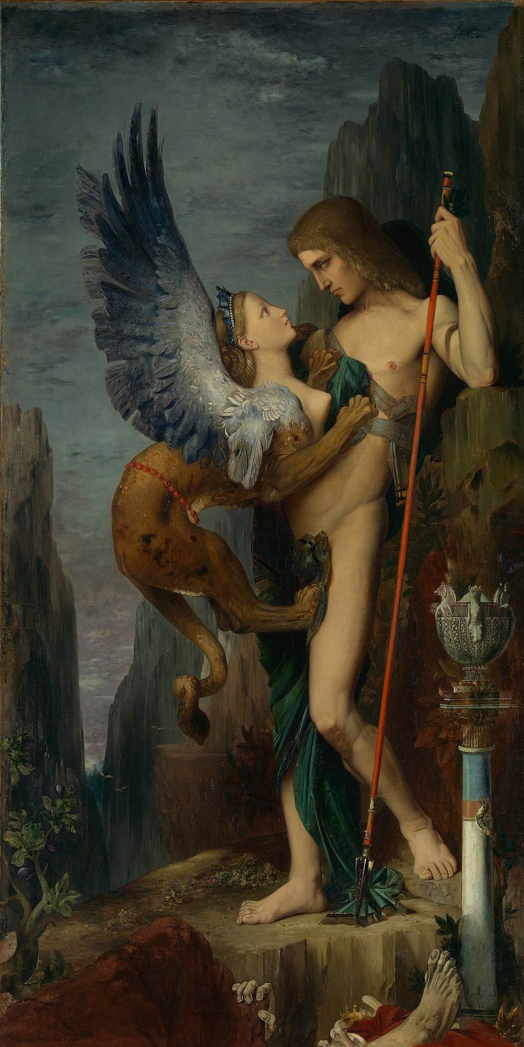 Gustave Moreau Oedipus and the Sphinx – 1864
