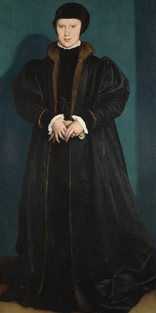Hans Holbein the Younger: Christina of Denmark, Duchess of Milan
