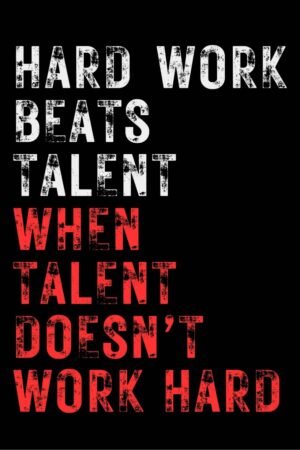 Hard Work Beats Talent When Talent Doesn’t Work Hard Poster
