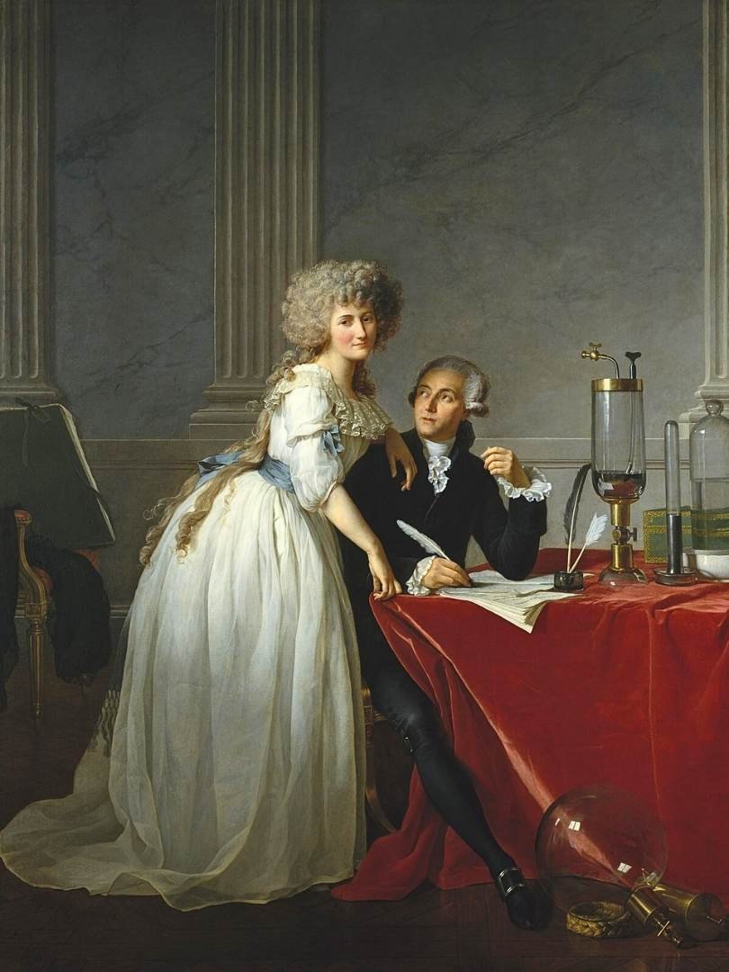 Jacques-Louis David: Antoine-Laurent Lavoisier and his Wife