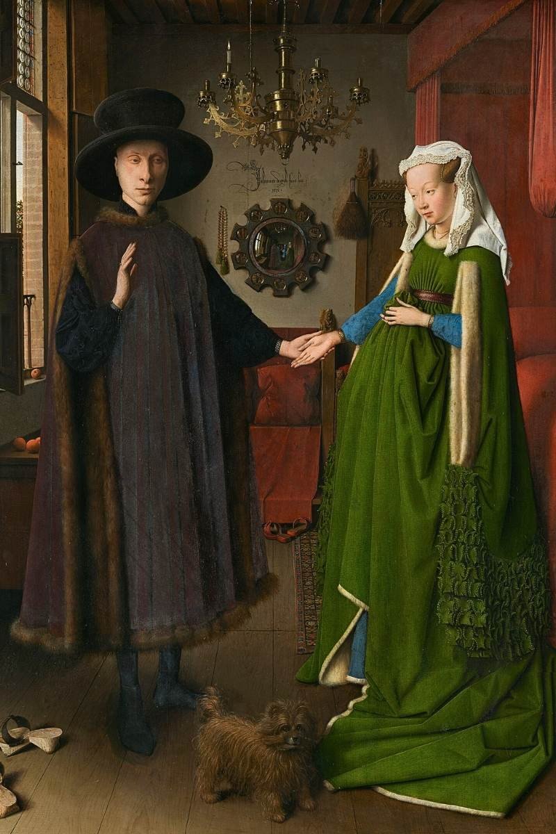 Jan van Eyck: The Arnolfini Portrait - 1434