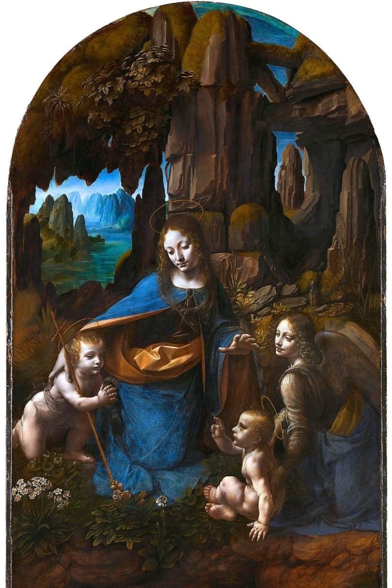 Leonardo da Vinci The Virgin of the Rocks – Probably 1508