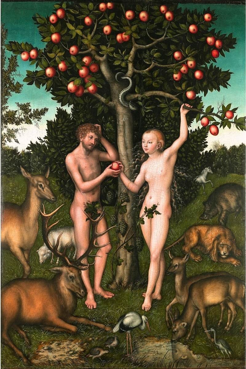 Lucas Cranach the Elder: Adam and Eve - 1526