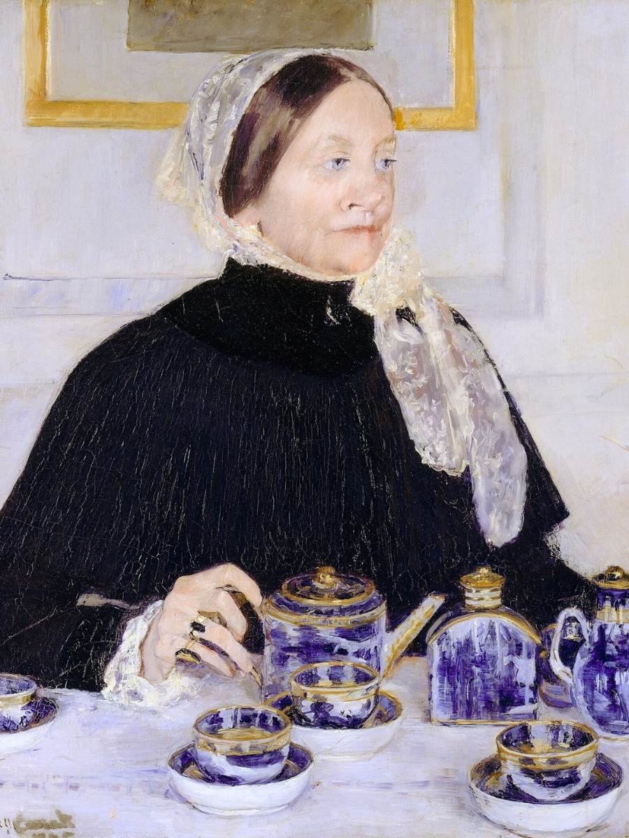 Mary Cassatt: Lady at the Tea Table - 1883–5